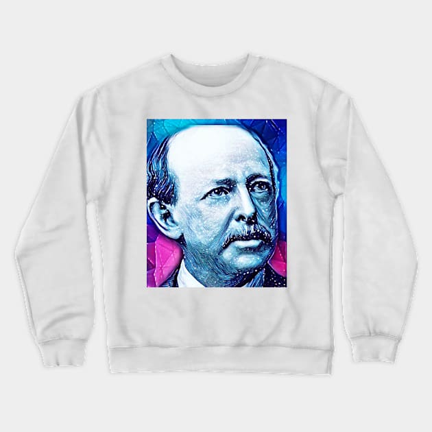 Horatio Alger Snowy Portrait | Horatio Alger Artwork 4 Crewneck Sweatshirt by JustLit